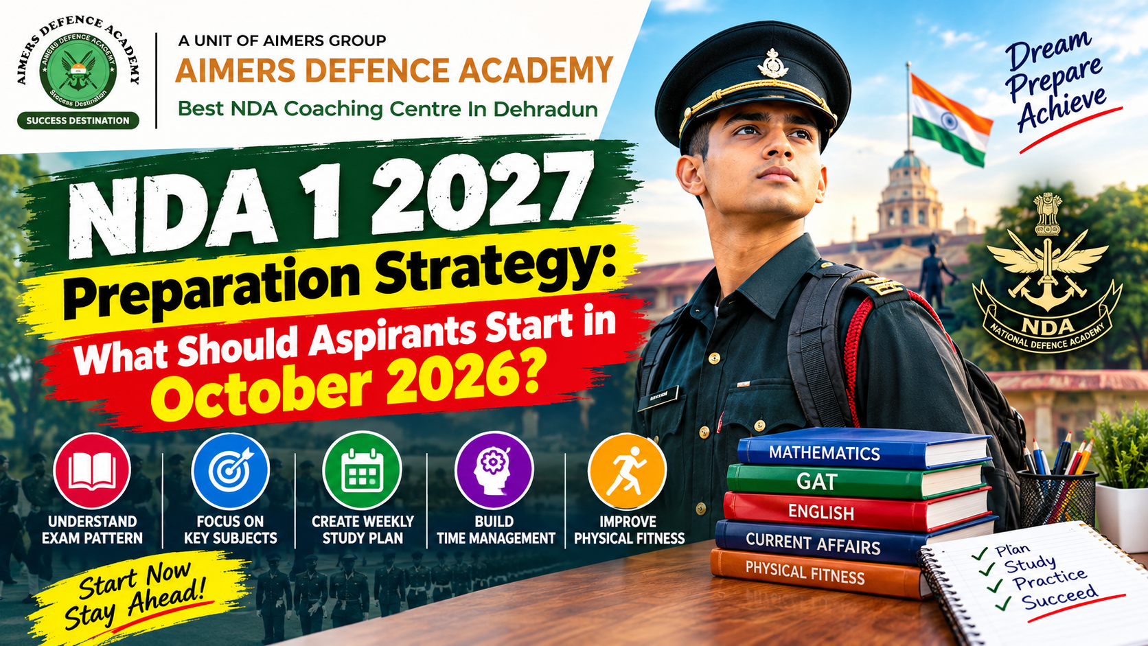 NDA 1 2027 Preparation Strategy What Should Aspirants Start in October 2026